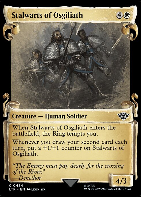 Stalwarts of Osgiliath highlighted card art