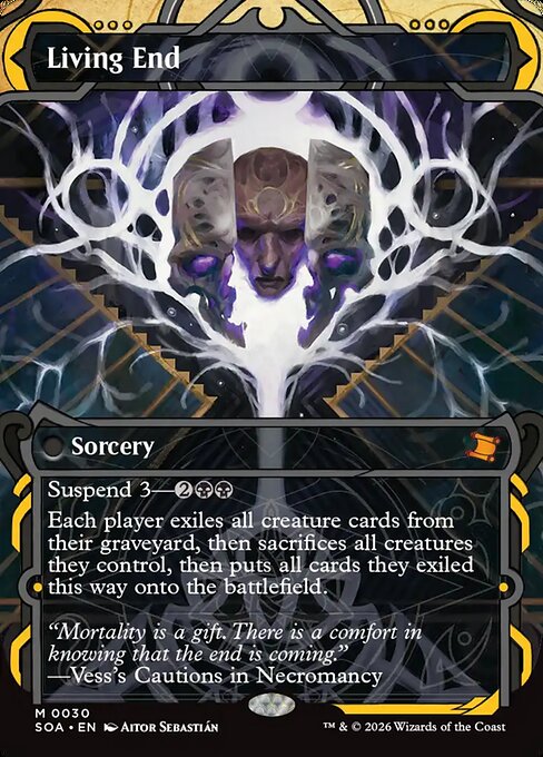 Living End from Secrets of Strixhaven Mystical Archive