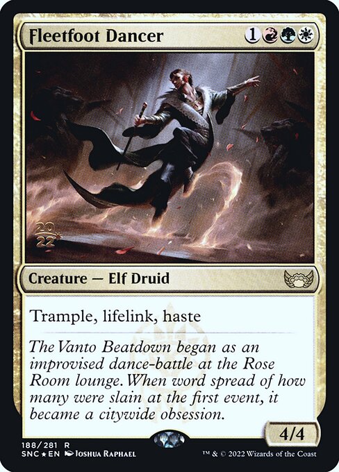 Fleetfoot Dancer from Streets of New Capenna Promos