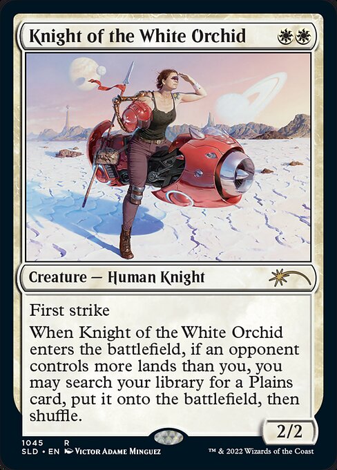 Knight of the White Orchid from Secret Lair Drop