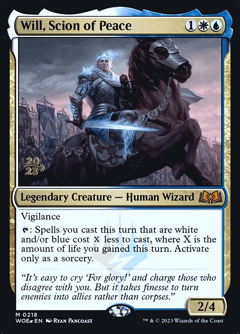 Will, Scion of Peace from Wilds of Eldraine Promos