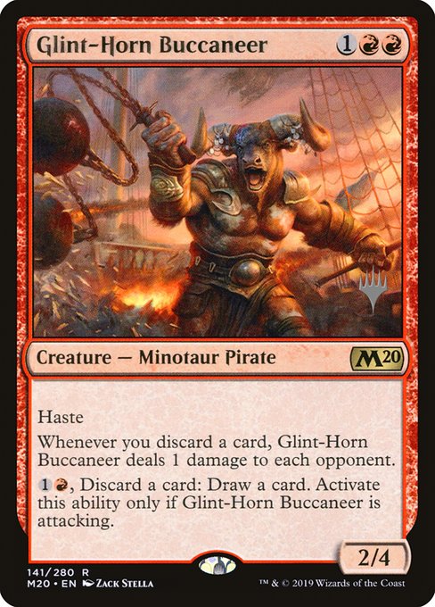 Glint-Horn Buccaneer from Core Set 2020 Promos