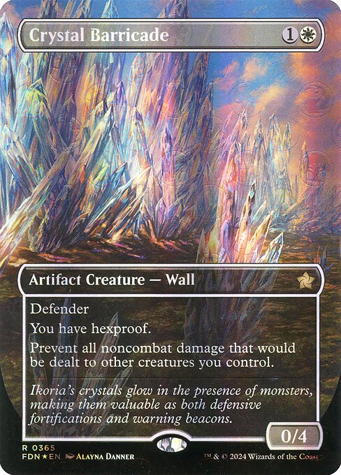 Crystal Barricade highlighted card art