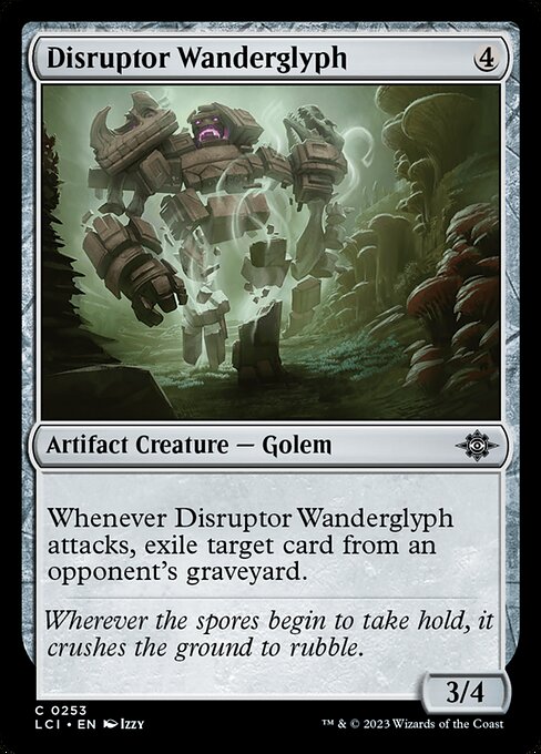 Disruptor Wanderglyph highlighted card art
