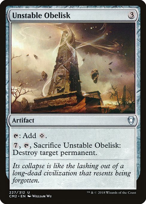 Unstable Obelisk from Commander Anthology Volume II
