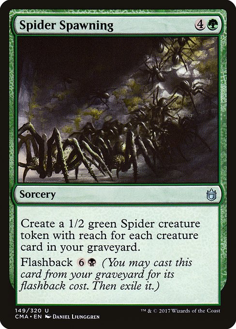 Spider Spawning from Commander Anthology