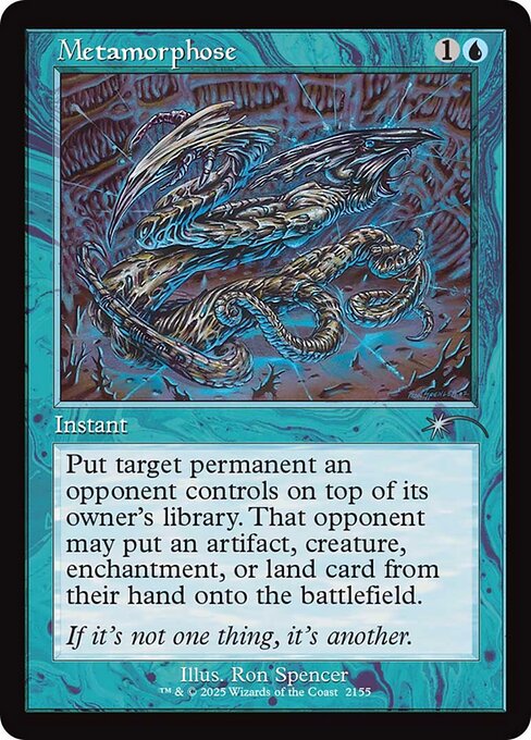 Metamorphose highlighted card art