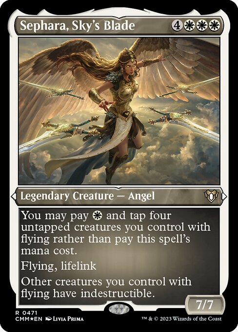 Sephara, Sky's Blade from Commander Masters