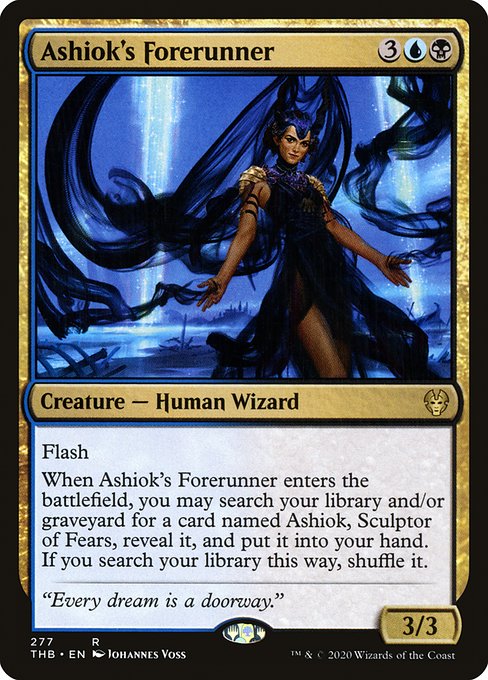 Ashiok's Forerunner highlighted card art