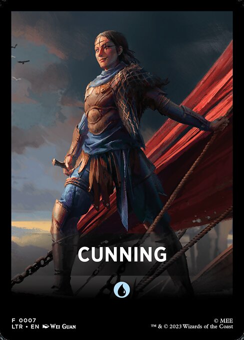 Cunning highlighted card art