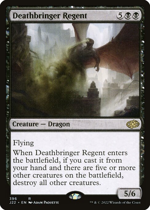Deathbringer Regent highlighted card art
