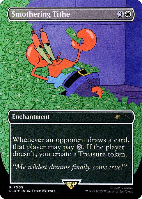 Smothering Tithe highlighted card art