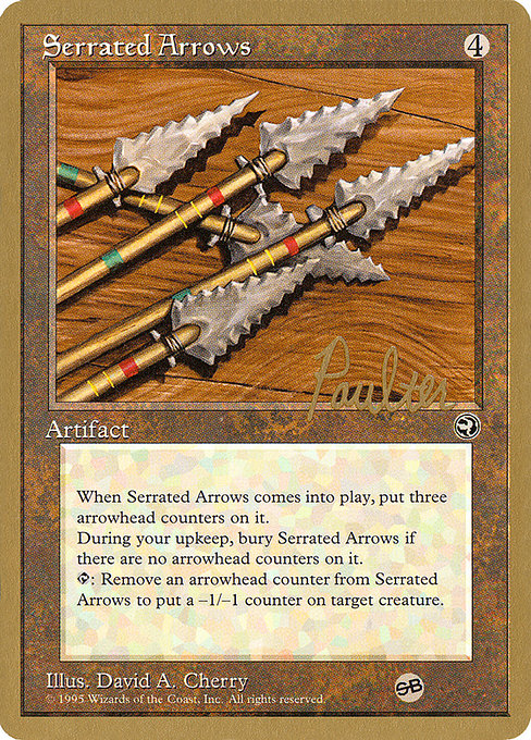 Serrated Arrows from Pro Tour Collector Set