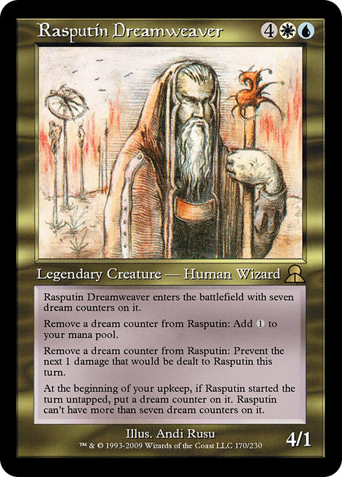 Rasputin Dreamweaver highlighted card art