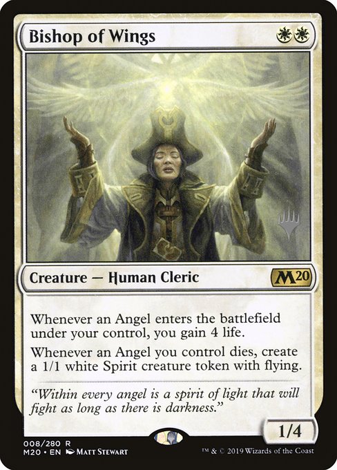 Bishop of Wings from Core Set 2020 Promos