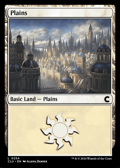 Plains from Ravnica: Clue Edition