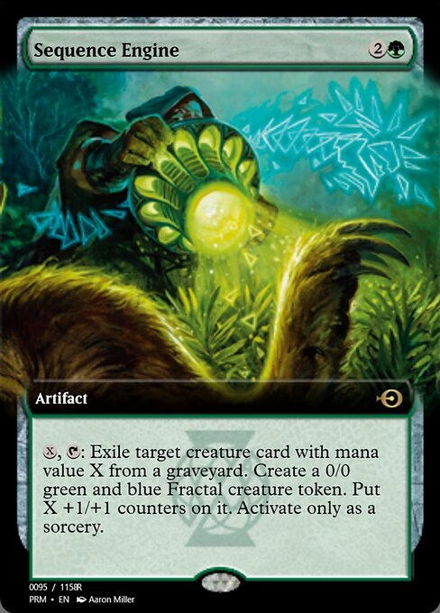 Sequence Engine highlighted card art