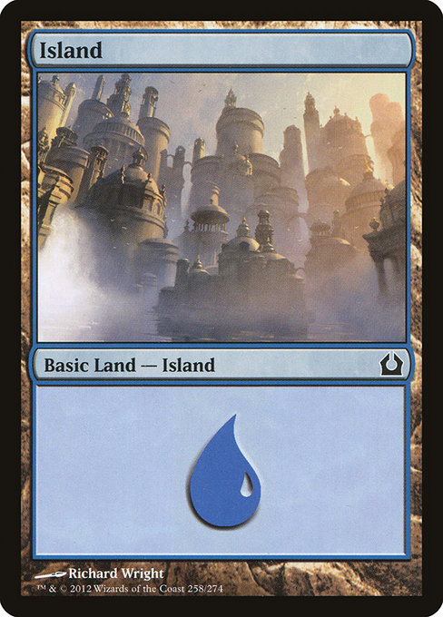 Island from Return to Ravnica