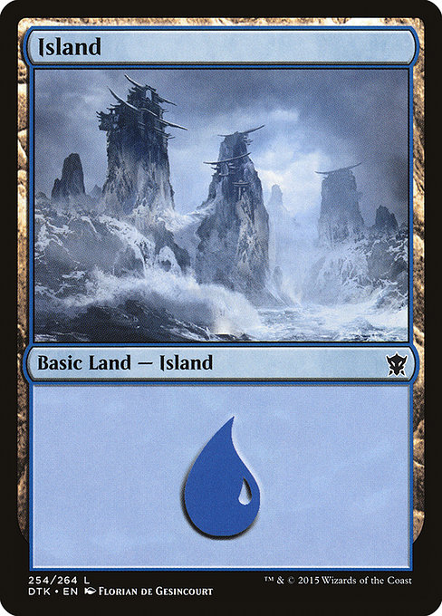 Island from Dragons of Tarkir