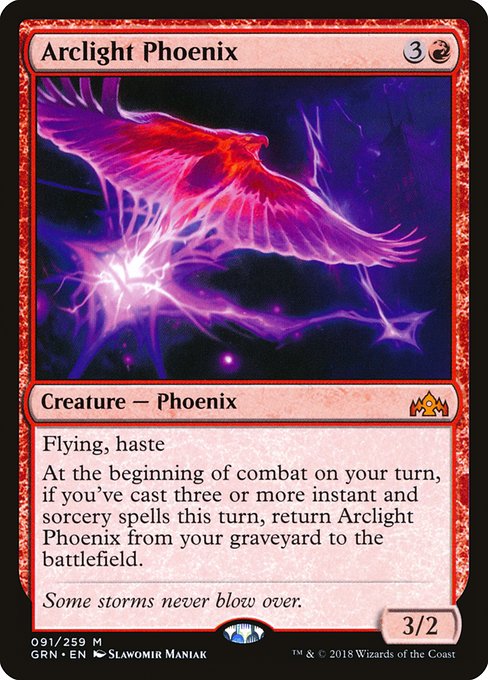 Arclight Phoenix from Guilds of Ravnica