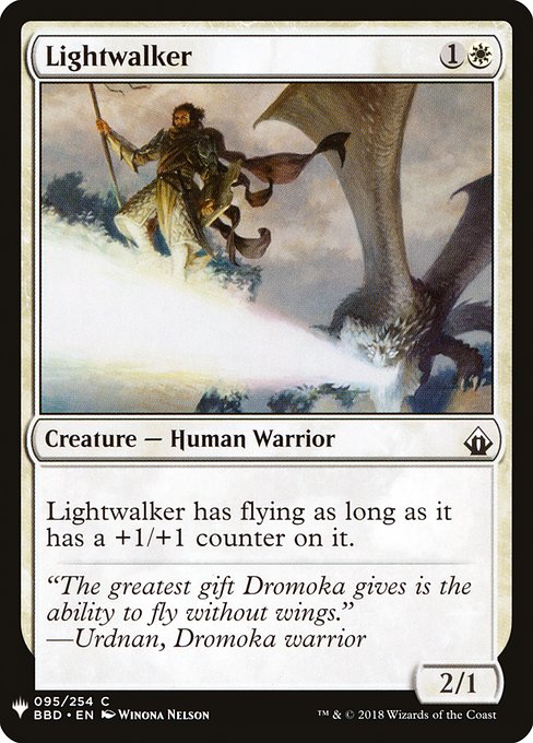 Lightwalker from The List