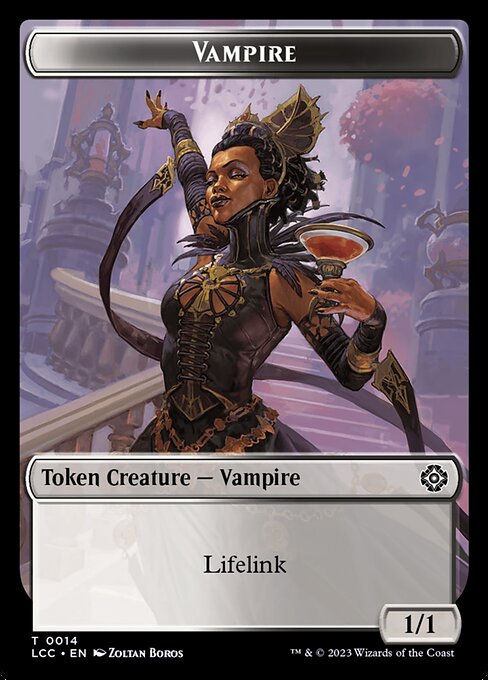 Vampire highlighted card art