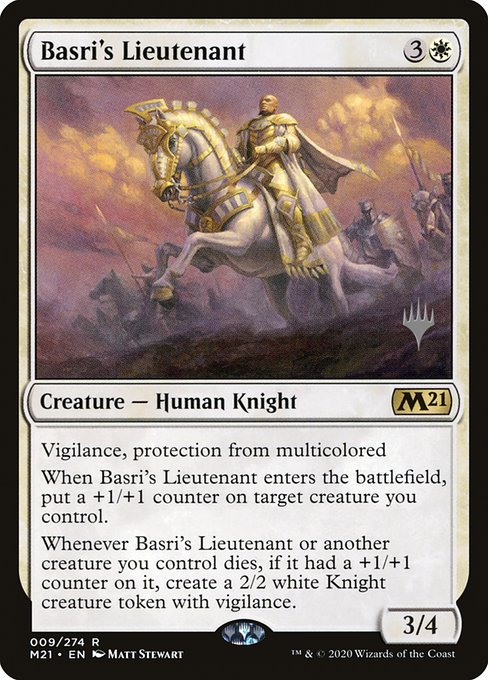 Basri's Lieutenant from Core Set 2021 Promos