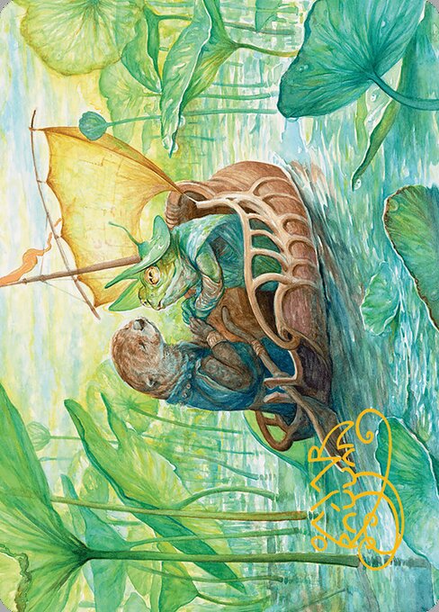 Run Away Together // Run Away Together from Bloomburrow Art Series
