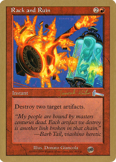 Rack and Ruin highlighted card art