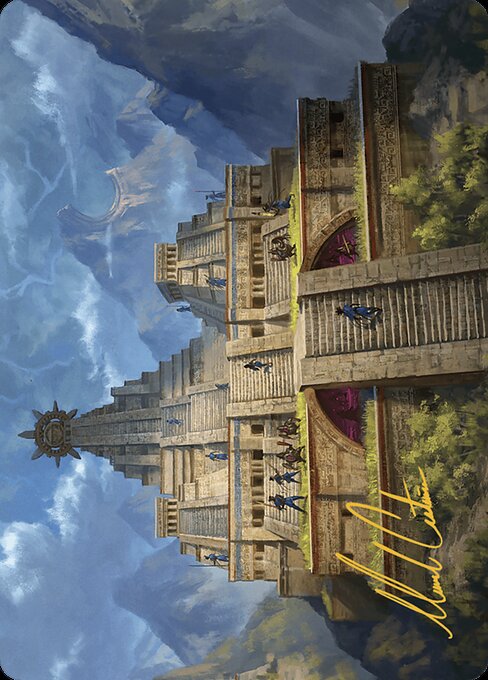 Barracks of the Thousand // Barracks of the Thousand from The Lost Caverns of Ixalan Art Series