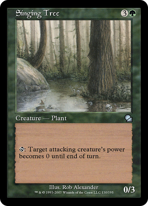 Singing Tree highlighted card art