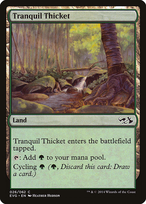 Tranquil Thicket from Duel Decks Anthology: Elves vs. Goblins