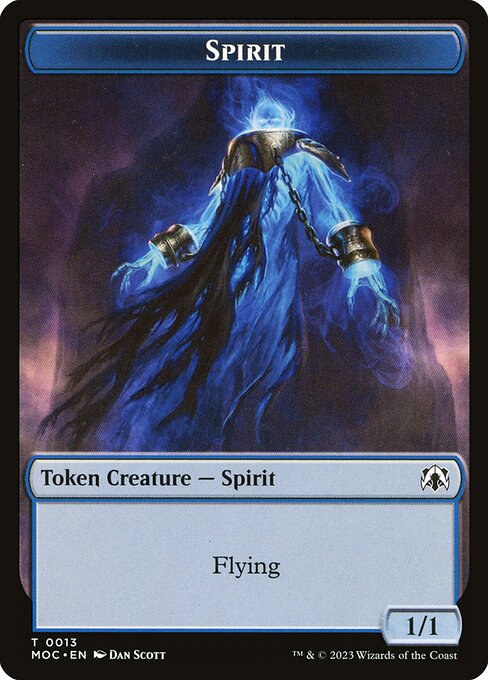 Spirit highlighted card art