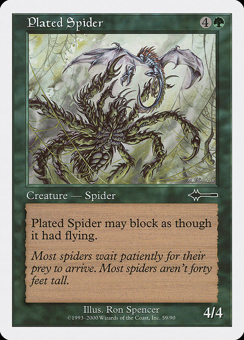 Plated Spider highlighted card art