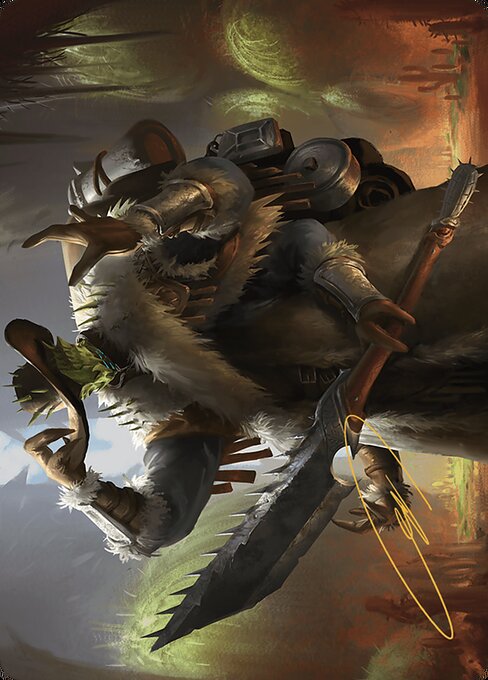 Hardbristle Bandit // Hardbristle Bandit from Outlaws of Thunder Junction Art Series