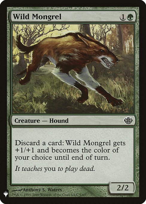Wild Mongrel from The List