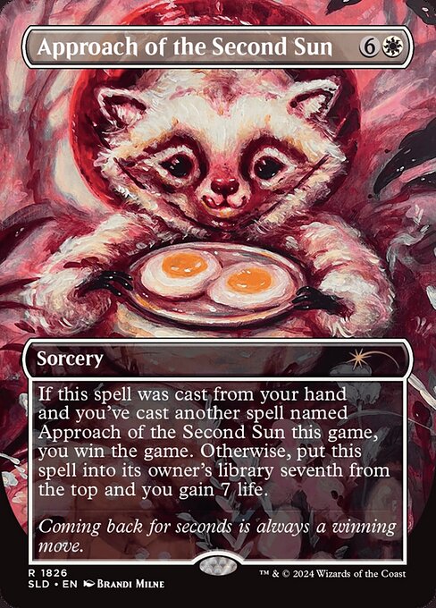 Approach of the Second Sun highlighted card art