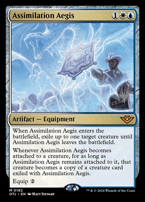 Assimilation Aegis from Outlaws of Thunder Junction Promos