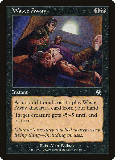 Waste Away highlighted card art