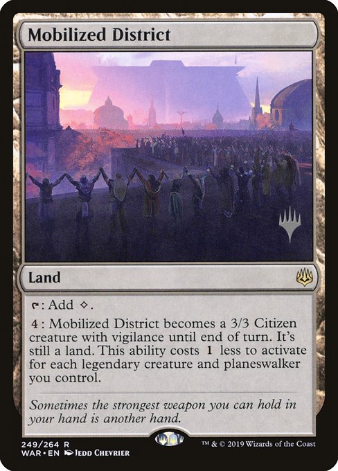 Mobilized District from War of the Spark Promos