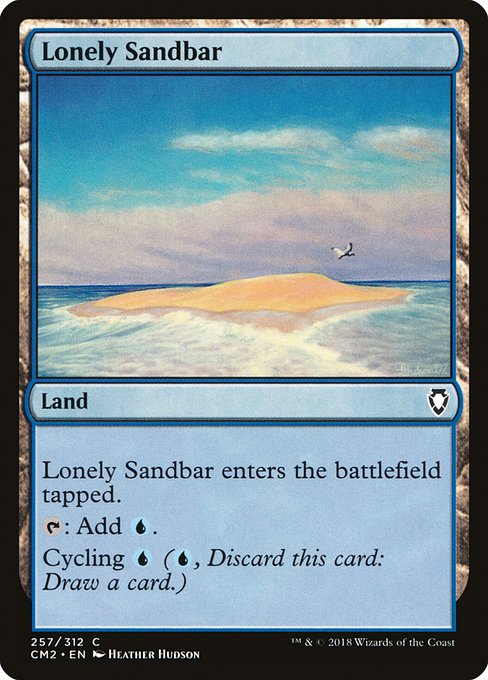 Lonely Sandbar from Commander Anthology Volume II