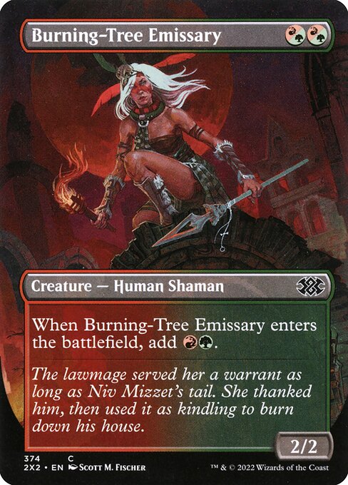 Burning-Tree Emissary from Double Masters 2022