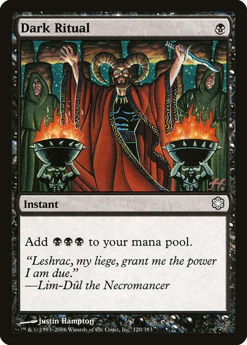 Dark Ritual from Coldsnap Theme Decks