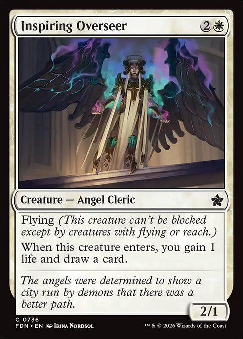 Inspiring Overseer highlighted card art