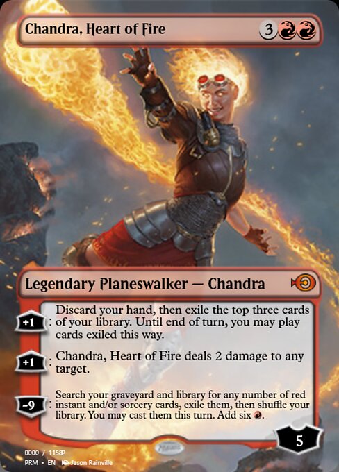 Chandra, Heart of Fire highlighted card art