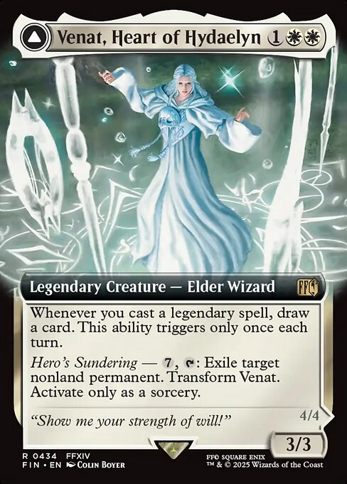 Venat, Heart of Hydaelyn // Hydaelyn, the Mothercrystal from Final Fantasy