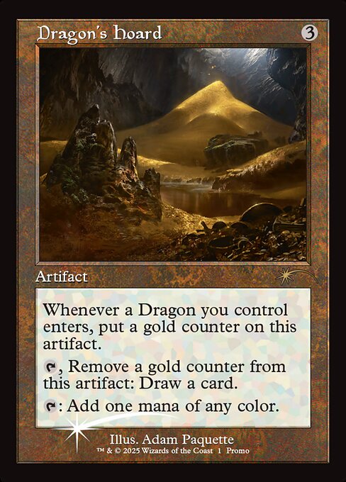 Dragon's Hoard highlighted card art