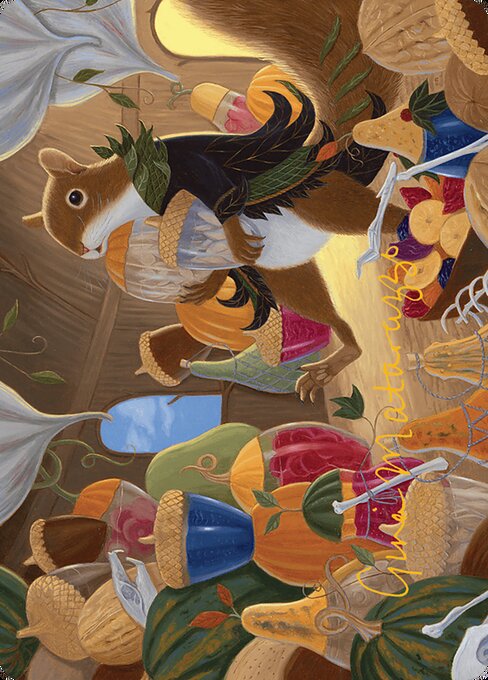 Stocking the Pantry // Stocking the Pantry highlighted card art