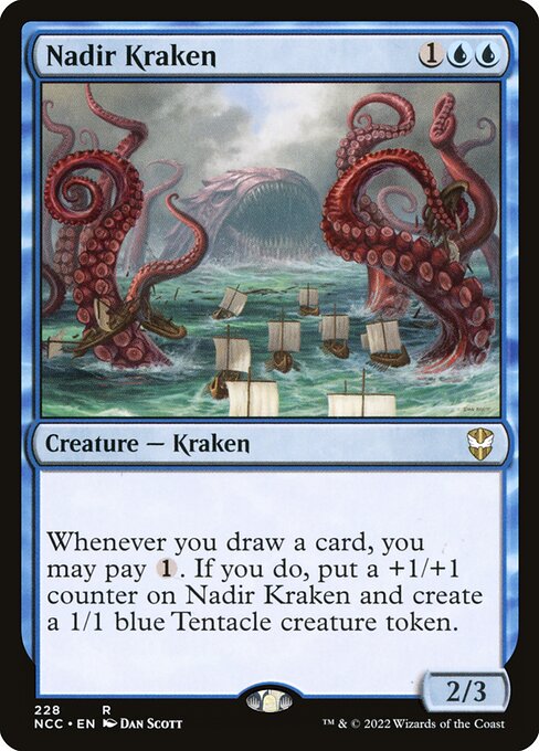Nadir Kraken from New Capenna Commander