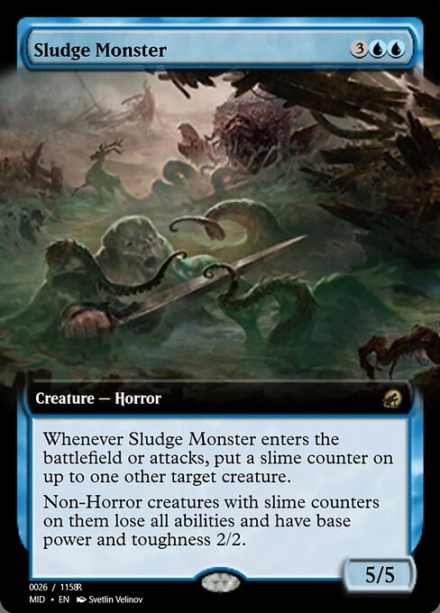 Sludge Monster highlighted card art